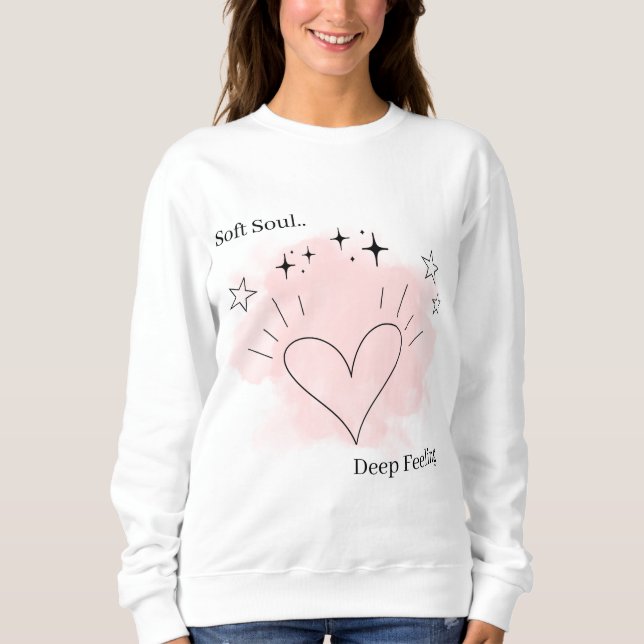 Moletom Personalized Soft Soul Women’s Sweatshirt (Frente)