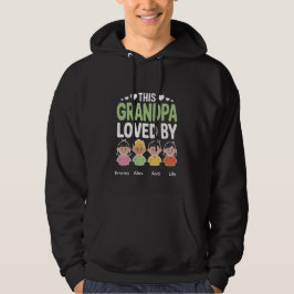 Moletom Personalized This Grandpa Loved By – Custom Kids 
