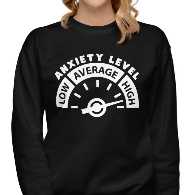 Moletom Perturbação de Ansiedade e Ansiedade Sensibilizaçã (Criador carregado)