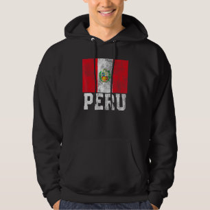 Moletom Peru: Bandeira do Orgulho de Bandeiras Rota a Famí