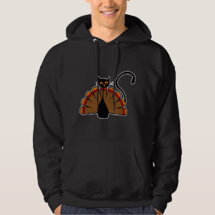 Moletom Peru do Dia de Ação de Graças Gato Divertido Prese
