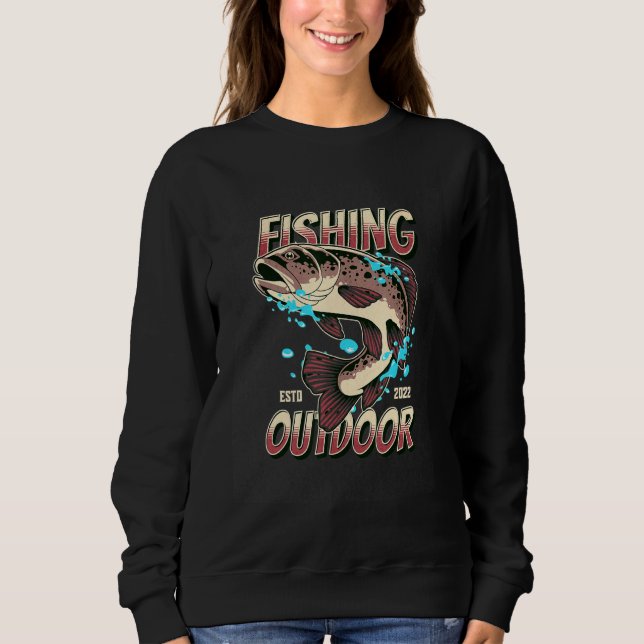 Moletom Pesca ao ar livre (Frente)