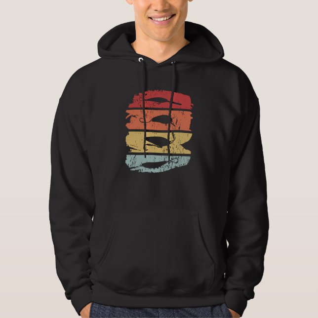Moletom Pesca com gancho Retro Vintage (Frente)
