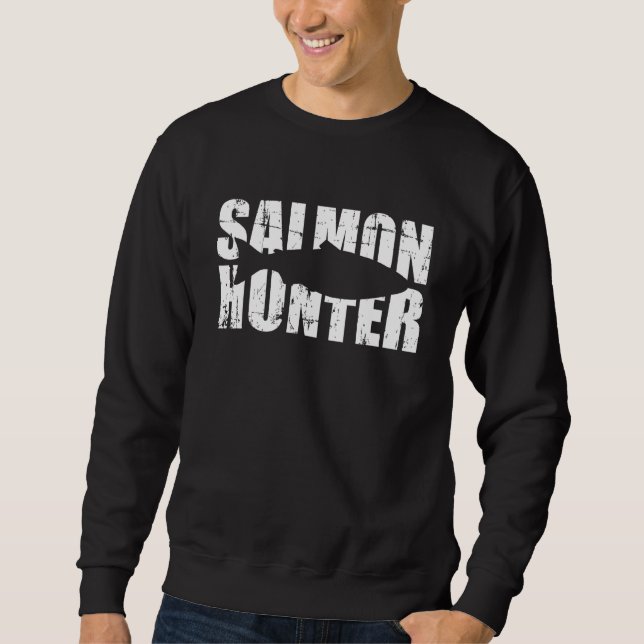 Moletom Pesca do salmão Hunter (Frente)