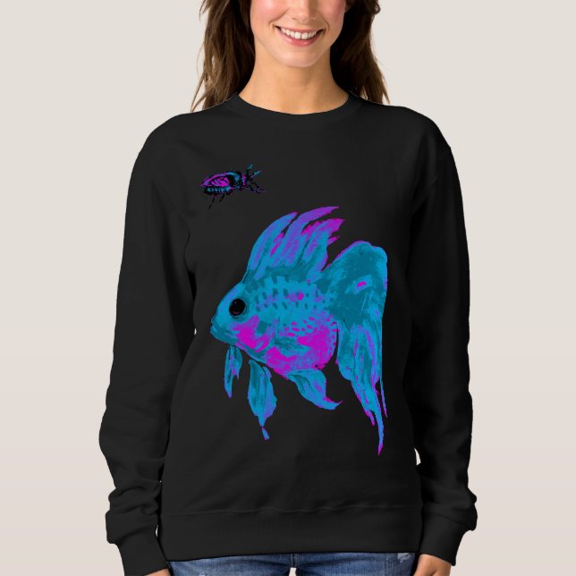 Moletom Pesca Goldfish Amp Inseto (Frente)