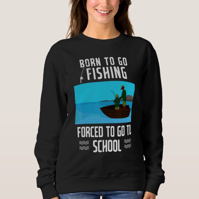 Moletom Pesca: Jovens Pescadores Nasceres Para Ir Pescar (Frente)