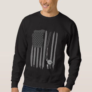 Moletom Pescado Pavilhão americano Homens Mulheres Pescado