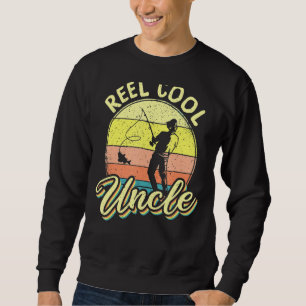 Moletom Pescador Retro Vintage Reel Tio Peixe Legal