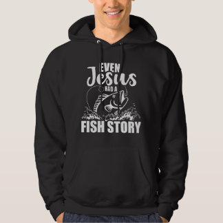 Moletom Pescaria Até Jesus tinha uma história de peixe 