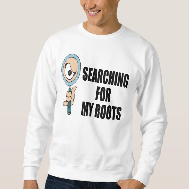 Moletom Pesquisa por minhas raizes (Frente)