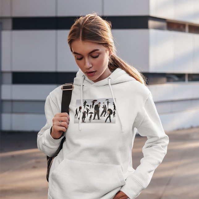 Moletom Pessoas Com Guarda-chuvas (Criador carregado)