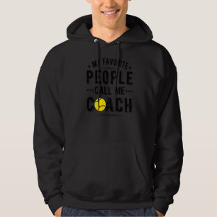 Moletom Pessoas Me Chame de Treinador Softball Coach Softb