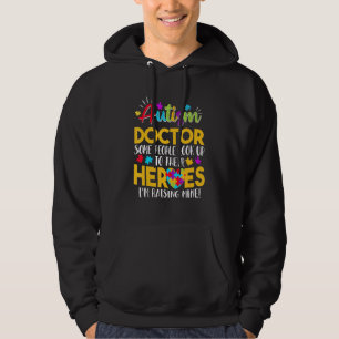 Moletom Pessoas Médicas Autismo Procuram Seus Heroicos Aum