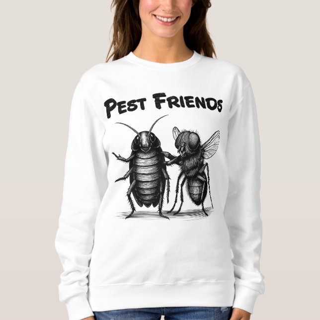 Moletom Pest Amigos BFF (Frente)