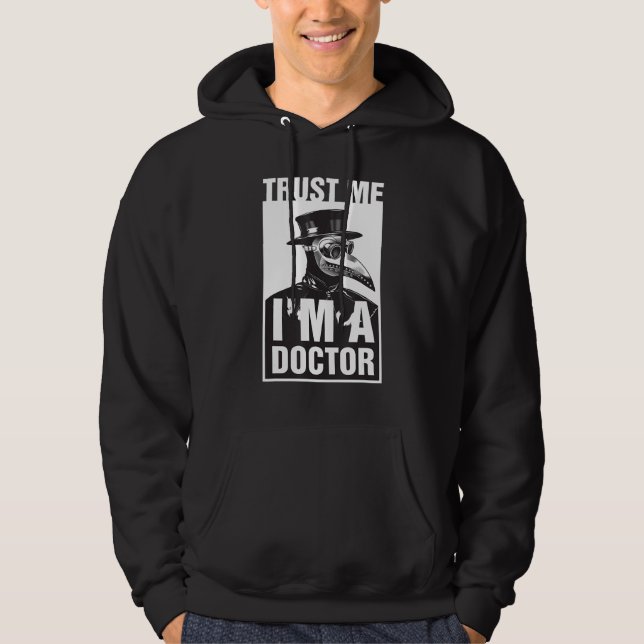 Moletom Pest Doktor I'm Doctor I Steampunk Medieval Go (Frente)
