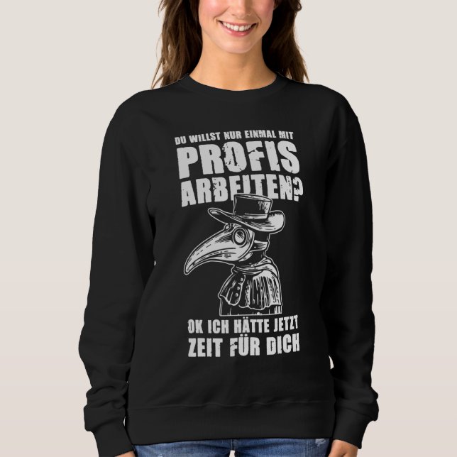 Moletom Pestdoktor Steampunk Trabalha Com Profissionais (Frente)