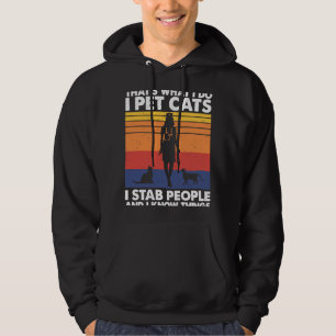Moletom Pet Cats Eu Faço Pessoas E Sei Coisas Do Cat Lov