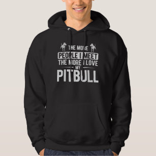Moletom Pet Dog Mais Pessoas Que Conheci Mais Eu Amo Minha