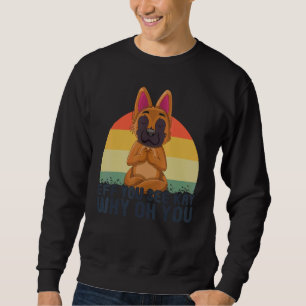 Moletom Pet Dog Shepherd Relax Yoga Belga Malinois