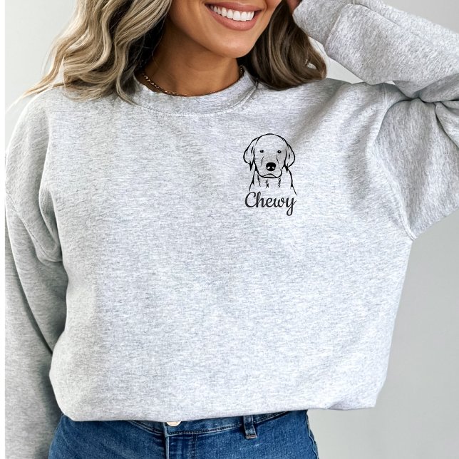 Moletom Pet Name Dog Art (Criador carregado)