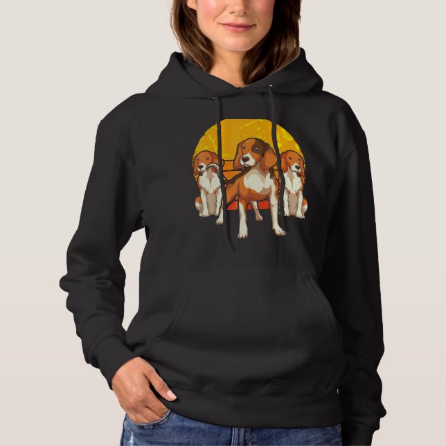 Moletom Pet Owner Animal Sunset Beagle (Frente)