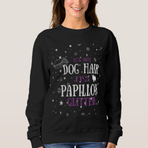 Moletom Pet Owner Glitter Dog Hair Graphic