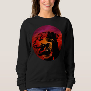 Moletom Pet Silhouette Rottweiler