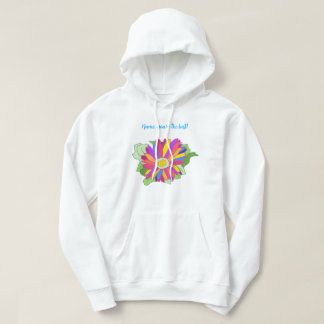 Moletom Pétalas de Girassol Coloridas Personalizadas para