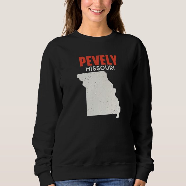 Moletom Pevely Missouri EUA State America Viagem Missouri (Frente)
