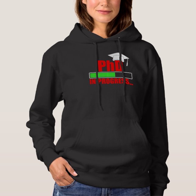 Moletom Ph D Student Dissertation U Flag Doutorado Gradua (Frente)