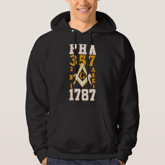 Moletom Pha 357 Mason 1987 2b1ask1 Compass Square (Frente)