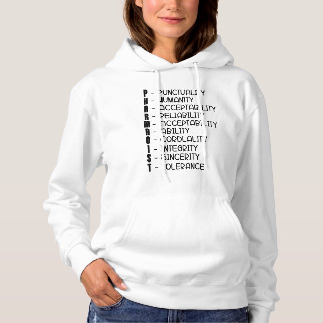 Moletom Pharmacy Quote Medicine Technician (Frente)