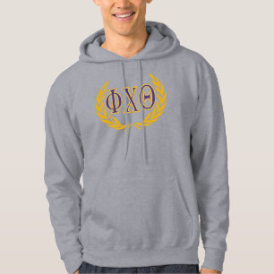Moletom Phi Chi Theta Grego com Coroa