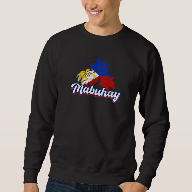Moletom Philippines Pinay Filipino Pride Country Flag Mabu (Frente)
