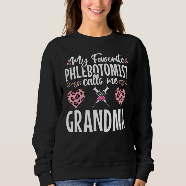Moletom Phlebotomist, Phlebotomist, Tecnologia de Phleboto (Frente)