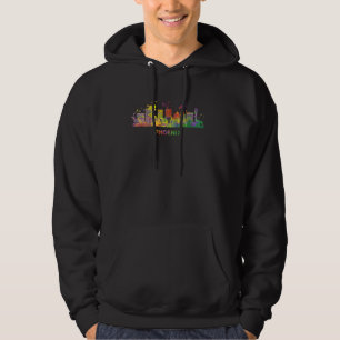 Moletom Phoenicians Skyline Colorous Cityscape Phoenix
