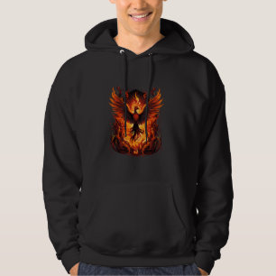Moletom Phoenix Ascensão Fire Phoenix Bird Mythic Bird Rej