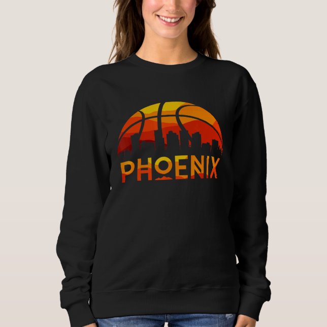 Moletom Phoenix Basball Tee B-Ball Arizona City Sunset (Frente)