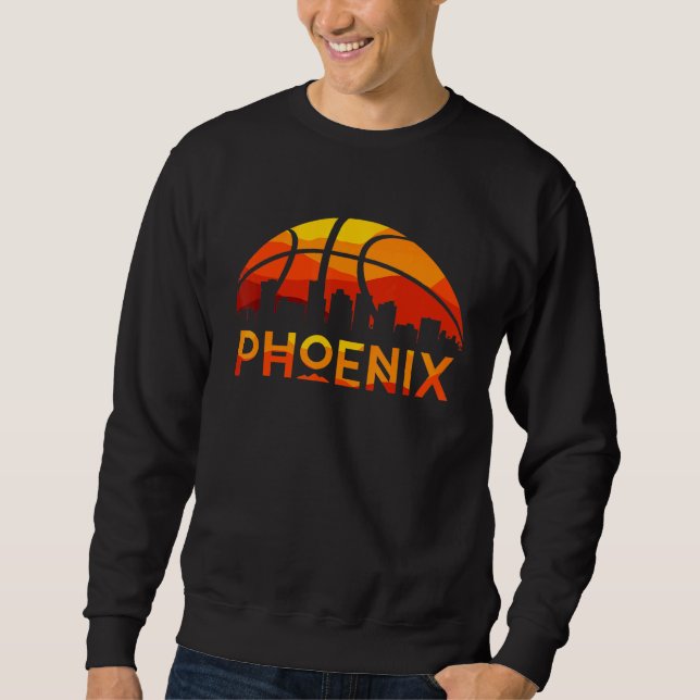 Moletom Phoenix Basball Tee B-Ball Arizona City Sunset (Frente)