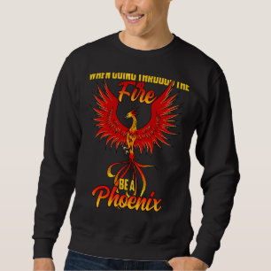 Moletom Phoenix Fire Bird Mythology Reborn Inspiração Mo