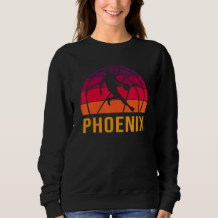 Moletom Phoenix Vintage Basball Retro Sunset B-Ball Pla