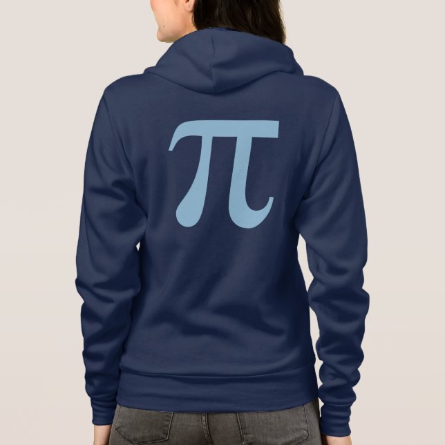 Moletom Pi / Cutie Pi nome personalizado (Verso)
