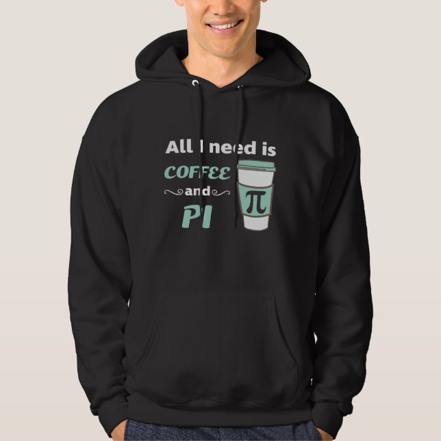 Moletom Pi Day Math Coffee Lover Geometry Calculono (Frente)