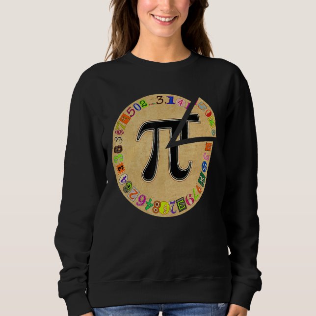 Moletom Pi Day Pie Engraçado Professor de Matemática Crian (Frente)