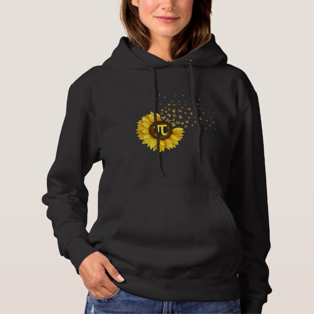 Moletom Pi Day Sunflower 3 14 Pi Número Símbolo Math Scien (Frente)