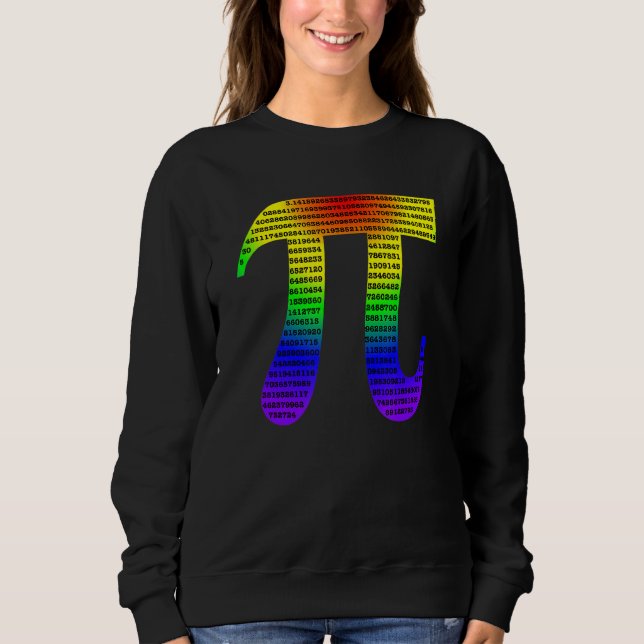Moletom Pi Dia 3 14 Lgbt Gay Lésbica Rainbow Funny Loves (Frente)