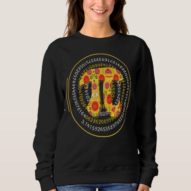 Moletom Pi Spiral Math Geek 3 14 Happy Pi Day Pizza Lover (Frente)