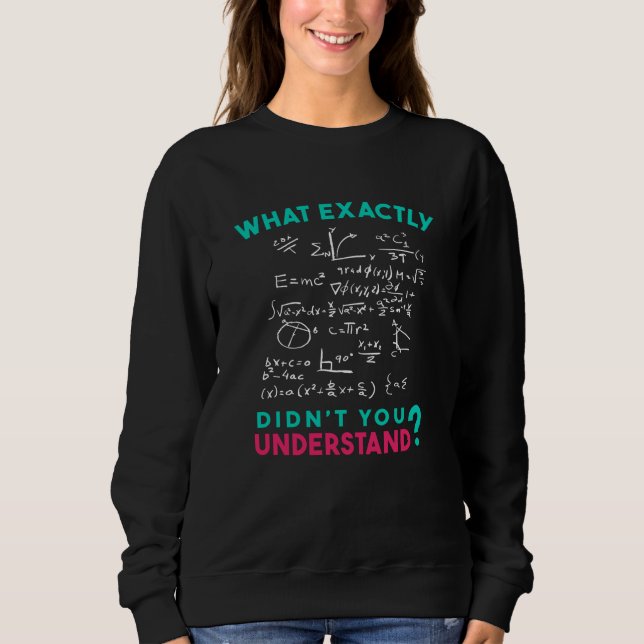 Moletom Piada de Fórmula de Matemática Física (Frente)