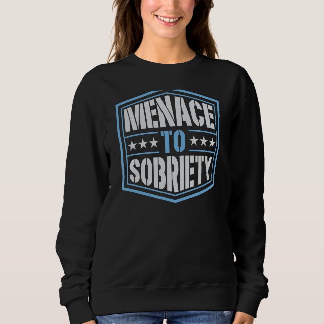 Moletom Piada De Sobriedade Inspiracional Pro Sobriety (Frente)
