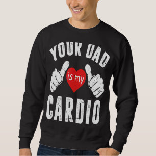 Moletom Piada Dlif Pun O Seu Pai É O Meu Ginásio Cardio Fe
